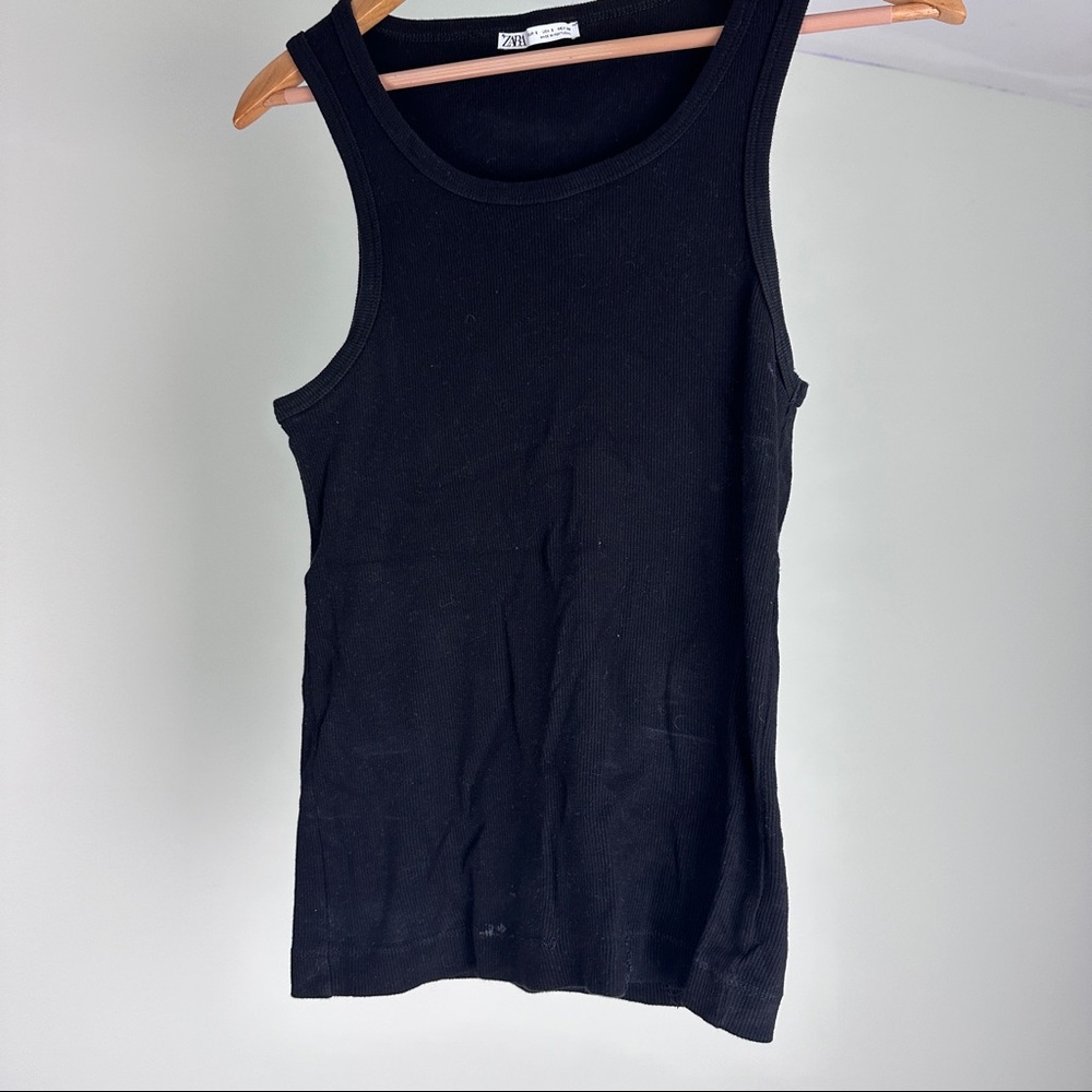 ZARA Black Tank